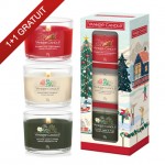 Yankee Candle Après Ski Christmas Classics Set 3 Lumanari Minis in sticla